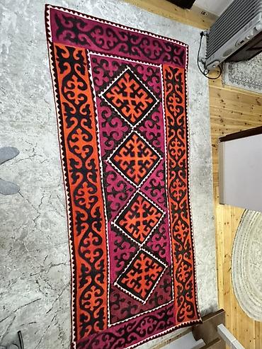 войлочный ковер: 2 шт Яркий войлочный ковёр (сувенир/декор в этническом стиле) - — 2