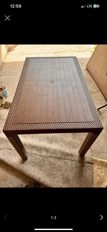 садовой стол: Бакча үстөлү Ротанг