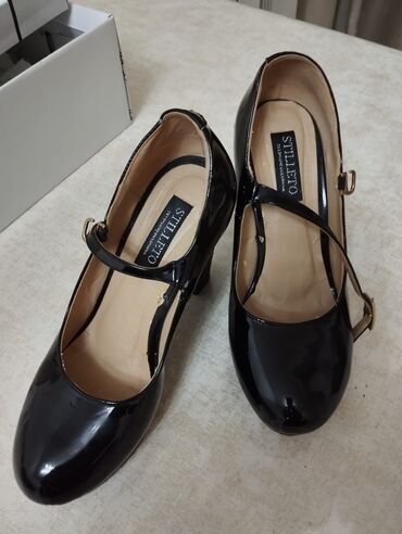 Tuflilər: Tuflilər, Ölçü: 37, rəng - Qara, Yeni — 4