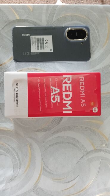 мониторы 21:9: Redmi, Redmi 5A, Колдонулган, 128 ГБ, түсү - Кара, 1 SIM, 2 SIM