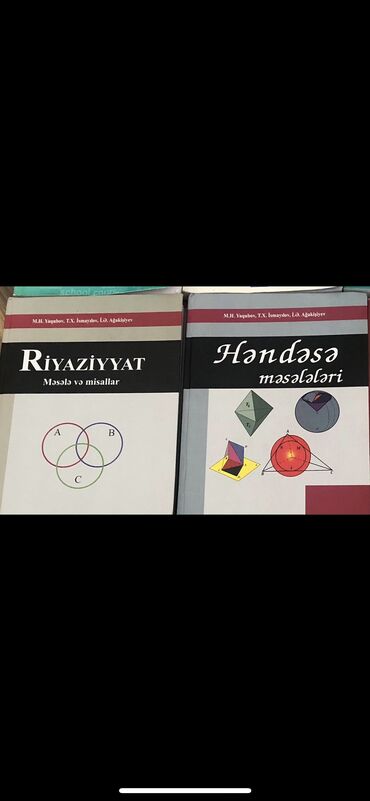 quran kitabı satılır: Satışda olmayan,möhteşem iki kitab. Yaqubov Hendese ve cebr