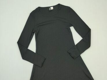 czarne spódnice mini z rozcięciem: Dress, M (EU 38), H&M, condition - Very good