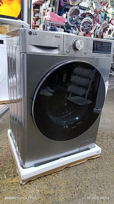 Automatic washing machines: Срочно акция!!!!!!!!!! Стиральная машина LG F2V5PS2S 8кг Высота 85см — 14