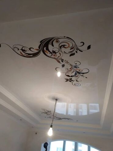 Натяжной потолок: Натяжной потолок Матовое, 3D потолки, Глянцевое Бесплатный замер, Гарантия, Монтаж — 24