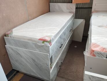 Односпальные кровати: Односпальная кровать, Новый, С матрасом, длина - 190 см — 2