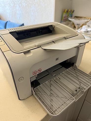 Printer və kseroks aparatları: HP LaserJet P1005 mono lazer printer - Növ: A4 ölçülü mono (qara-ağ) — 1