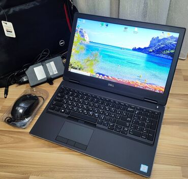мини стралный машина: Ноутбук, Dell, 20 ram gb ГБ ОЭТ, Intel Core i7, 15.6 ", Колдонулган, Оюндар үчүн, эс тутум NVMe SSD
