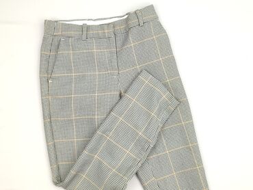 nike szare spodnie dresowe: Material trousers for women, size S (EU 36)