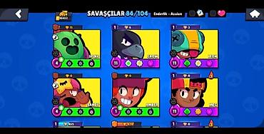 bijuterya: Brawl Stars oyun hesabı - Kupa yolu: 30 432 - Səviyyə nişanı: 17 - — 5