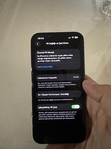 iphone 19: IPhone 13 Pro, 128 GB, Ağ, Simsiz şarj, Face ID — 7