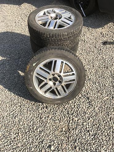зимный сапок: Комплект зимних шин Dunlop на дисках с дисками - Размер: 205/55 R16 - — 4