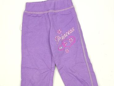 spodnie z napisem z przodu: Sweatpants, 1.5-2 years, 92, condition - Very good