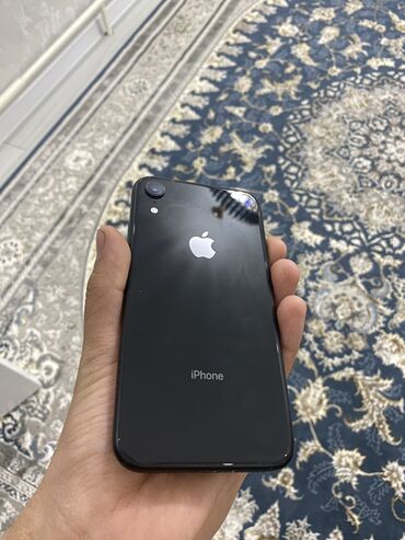 мол булак телефон ватсап ош: IPhone Xr, Колдонулган, 64 ГБ, Jet Black, Коргоочу айнек, Каптама, 100 %