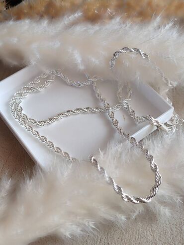 srebrni nakit krusevac: Set: Bracelet, Necklace, Material: Silver