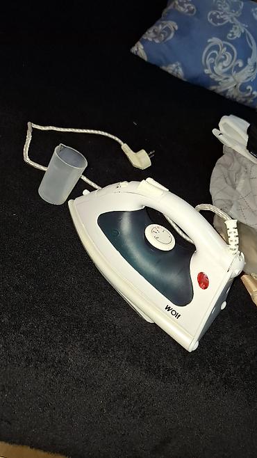 sonifer buxarlı ütü: Wolf buxarlı ütü - Tip: Elektrik buxarlı ütü - Rəng: ağ-tünd göy — 1