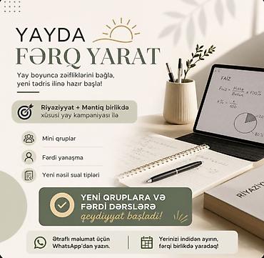 Repetitorlar: Repetitor, Məntiq, Riyaziyyat, Azərbaycan dili, Abituriyent hazırlığı, İmtahanlara hazırlıq — 2
