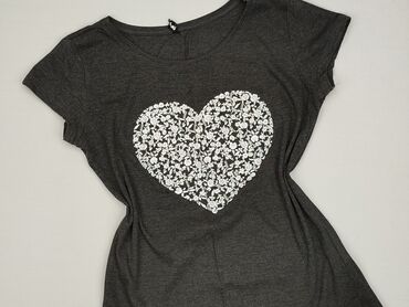 spodnie dresowe z napisami: Sinsay, Women`s T-shirt, size M (EU 38)