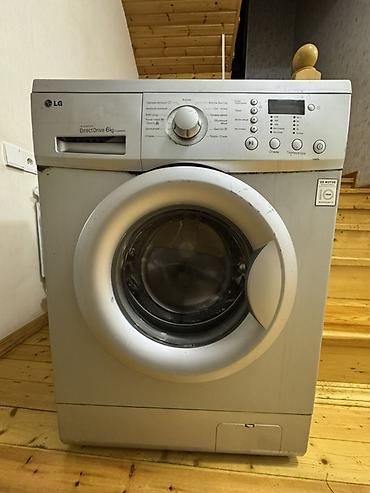 Paltaryuyan maşın LG, 6 kq, İşlənmiş, Avtomat, Qurutmasız, Ödənişli çatdırılma