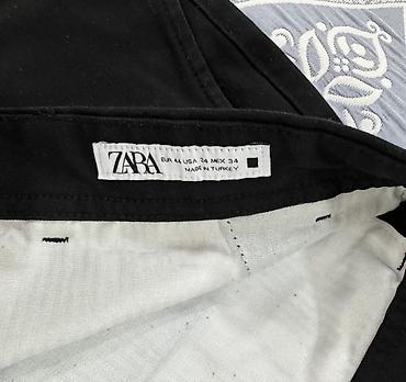 kişi şalvarı: Yarım klassik Şalvar, Zara, 2XL, rəng - Qara — 3