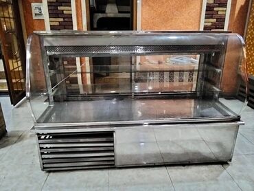 Restoran mebeli: *SEVA XİRDALAN* Vitrin soyuducu satılır. Təmiz nerjdir. Ön hissəsində