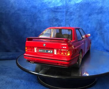 Avtomobil modelləri: Коллекционная модель BMW M3 E30 Coupe red 1990 SOLIDO Art : S1801502 — 18