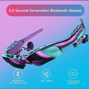 очки вертуальной реальности: Bluetooth Умные солнцезащитные очки c зажимом для очков,с беспроводной