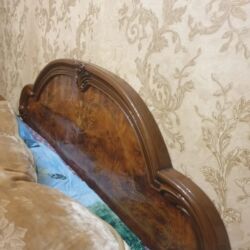 Спальные гарнитуры: Спальный гарнитур, Б/у, Односпальная кровать, Двуспальная кровать, Шкаф, Италия, Дерево, Самовывоз — 2