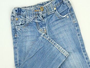 szerokie jeansy chłopięce: Spodnie jeansowe, 12-18 m, stan - Dobry