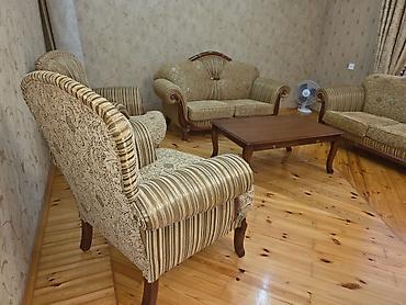 Divan və kreslo dəstləri: İşlənmiş, Divan, 2 kreslo, Divan — 8