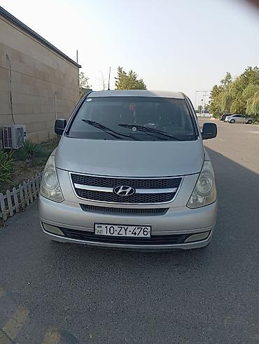maşınlar 07: Hyundai H-1 (Starex) mikroavtobus - Korpus: gümüşü rəng, ön və arxa — 3