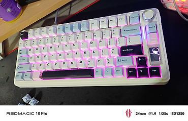 ducky one: Клавиатура, Aula, Механическая, Bluetooth подключение, Размер: 75% — 2