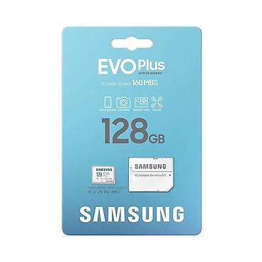 fotoaparat qiymətləri: Samsung EVO Plus microSDXC 128GB (SD adapterlə) - Yaddaş həcmi: 128 — 1