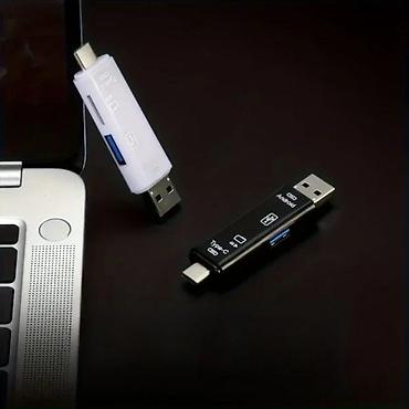 Druga oprema za računare i laptopove: Multifunkcionalni čitač memorijskih kartica USB 2.0 5u1 NOVO — 6