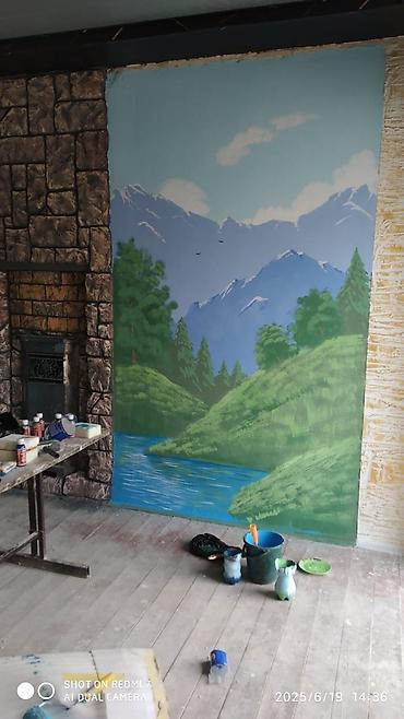 Декоративная роспись: Художественная роспись стен и потолков на заказ. - Настенные — 13