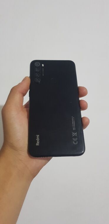 редми 12 телефон: Redmi, Redmi Note 8, Колдонулган, 64 ГБ, түсү - Кара, 2 SIM