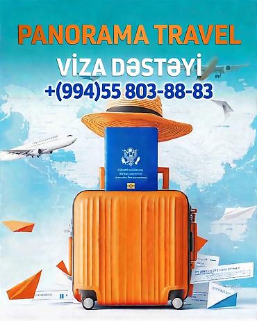 Panorama shirketi Size Visa desteyi gostermeye her zaman hazirdir