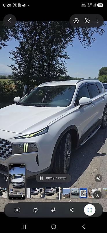 Hyundai Santa Fe: 2021 г., 2.2 л, Автомат, Дизель, Кроссовер