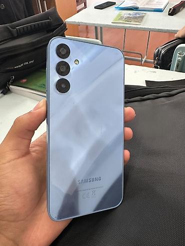 Samsung Galaxy A15, Б/у, 128 ГБ, цвет - Голубой, 2 SIM