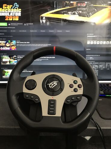 игровой руль бишкек цена: Продам игровой руль DEXP Wheelman Pro 900* и 270* В комплекте руль