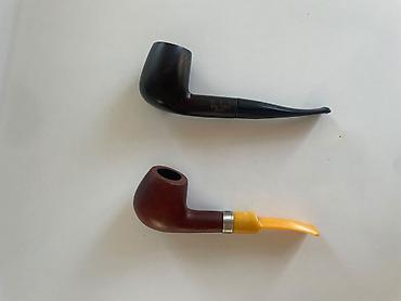 sari batinka: Məhsul: Tütün pipo dəsti (2 ədəd) Təsvir: - Klassik əyri formalı iki — 2