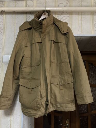куртка зимняя мужская north face: Куртка 6XL (EU 52), 7XL (EU 54), цвет - Коричневый
