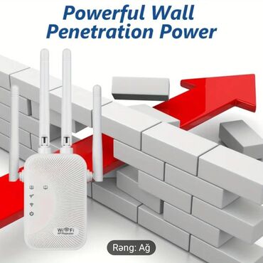 Modemlər və şəbəkə avadanlıqları: Artiq hec bir otaginiz wifi siz qalmayacaq beton evlerde, heyet — 12