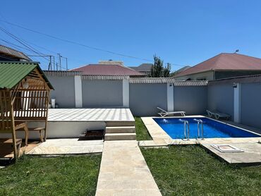 Bağ evlərinin kirayəsi: 120 kv. m, 4 otaqlı, Hovuzlu, Artezian quyusu, İnternet, Qaz — 4