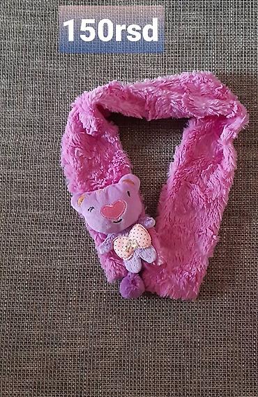 obuca prokuplje: Dečiji šal – plišani, roze/lila boje, izuzetno mekan i topao. Dizajn — 1