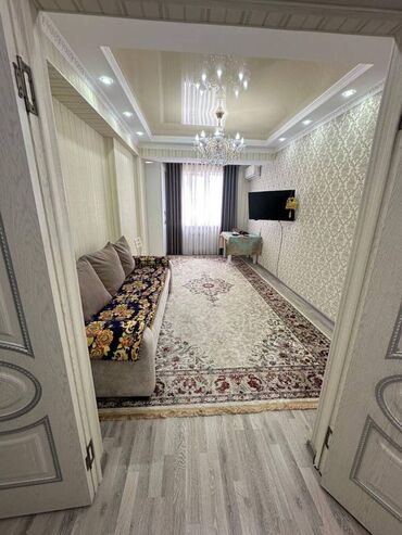 купить квартиру в строящемся доме в бишкеке: 1 комната, 44 м², Элитка, 10 этаж, Евроремонт