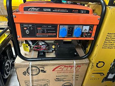 Генераторы: Бензиновый генератор SHDI 5200E с автоматическим регулятором — 1