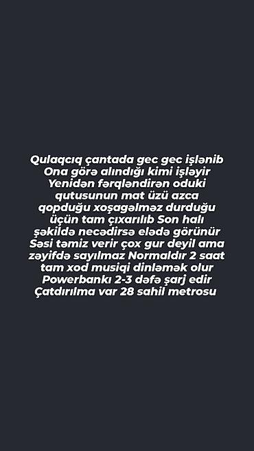bluetooth qulaqliq: Bluetooth qulaqlıq işləkdir səsi təmiz verir 28 maya çatdırılma pulsuz — 5