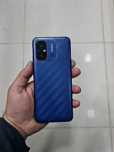 ev telefonu satilir: Redmi 12C, 128 GB, rəng - Mavi, Zəmanət — 4