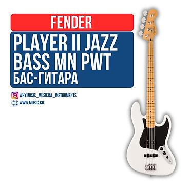 Fender Player II Jazz Bass MN PWT — бас-гитара в классическом стиле