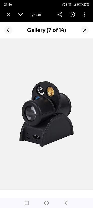 mini proyektor: Qalaktika Proyektor Lampası — 1